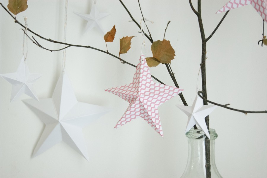 diy etoile origami