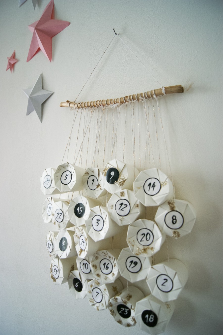 diy calendrier de l'avent