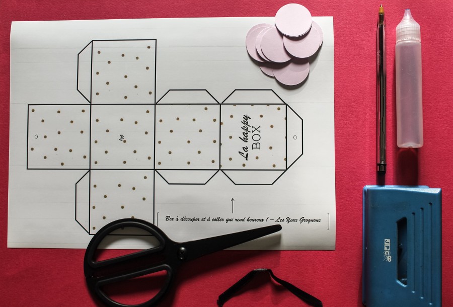 DIY HAPPY BOX PRINTABLE