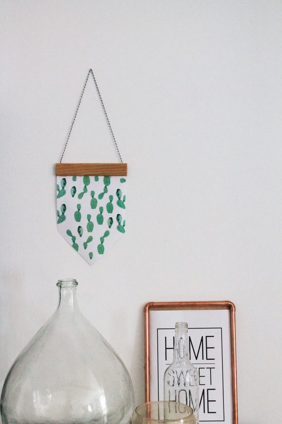 diy fanion cactus