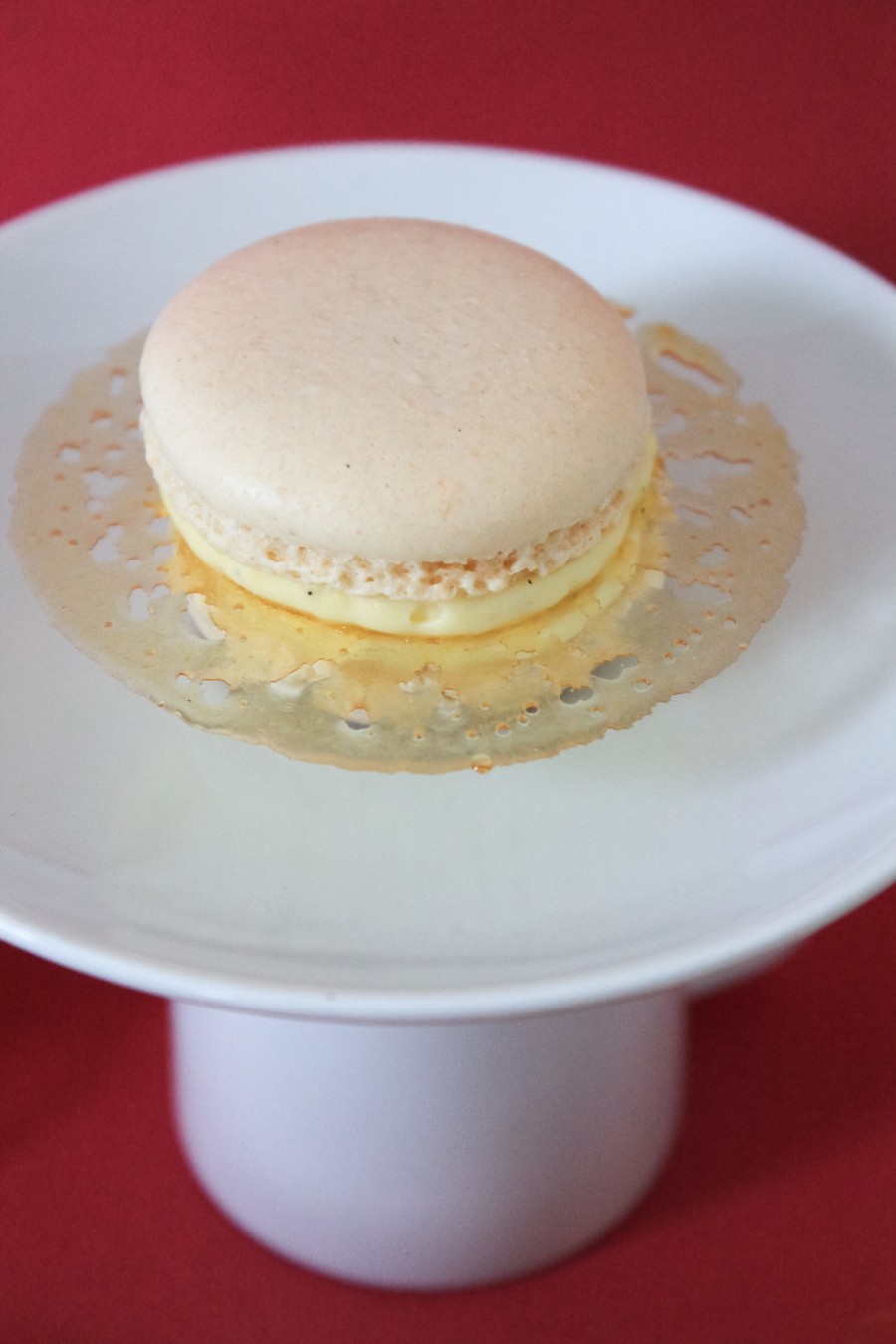 recette macarons vanille crème brulée