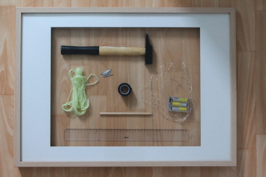 DIY LETTRE LUMINEUSE