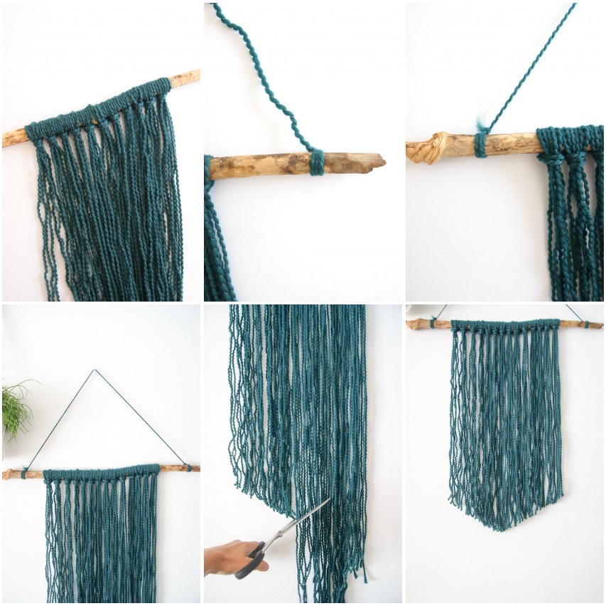 DIY TISSAGE MURAL
