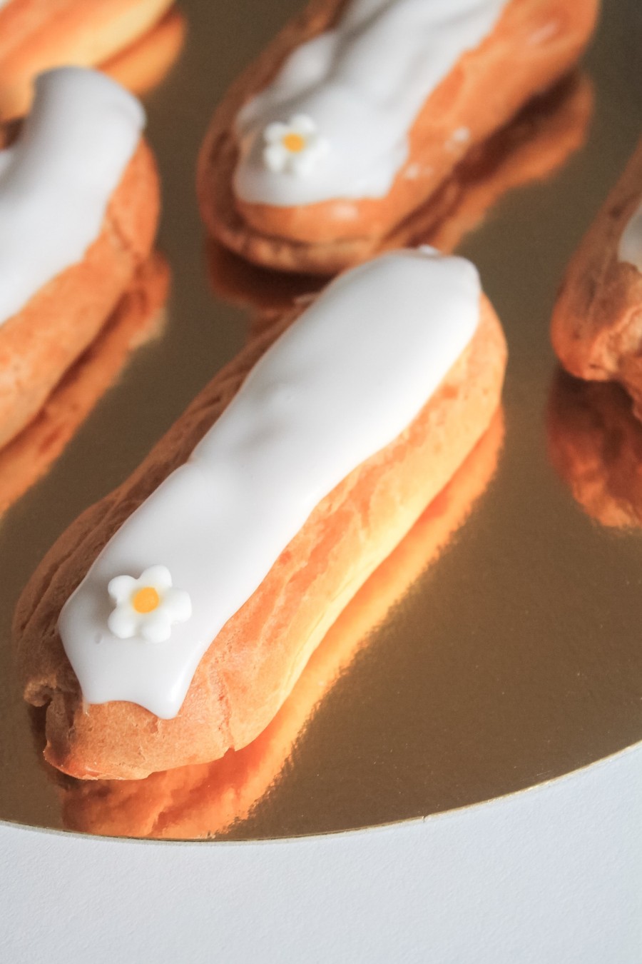 éclairs à la vanille