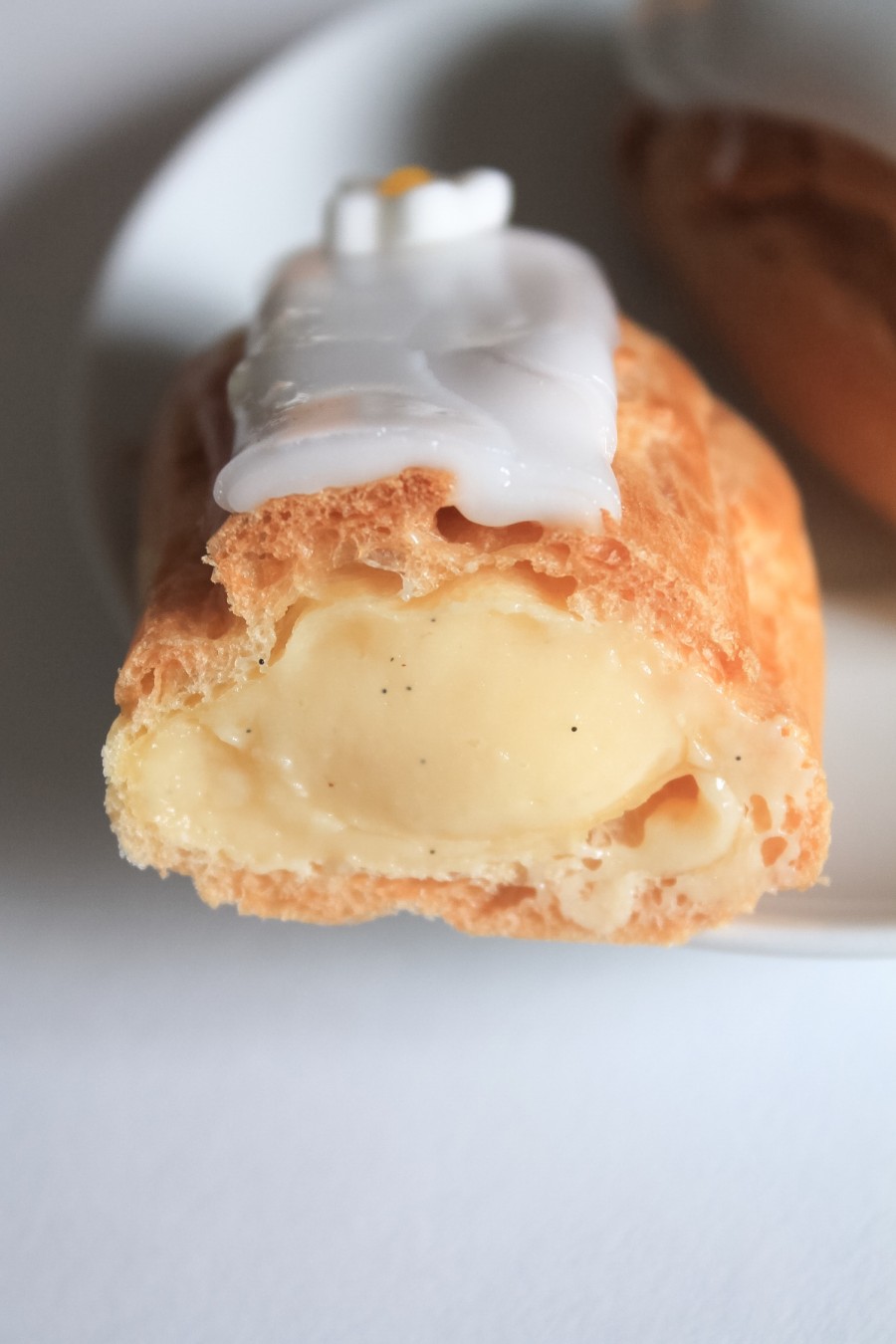 recette éclairs à la vanille