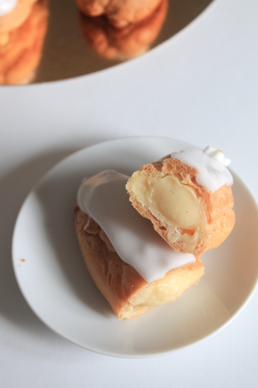 éclairs vanille maison