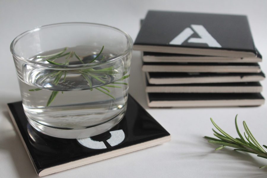 DIY SOUS VERRE ALPHABET