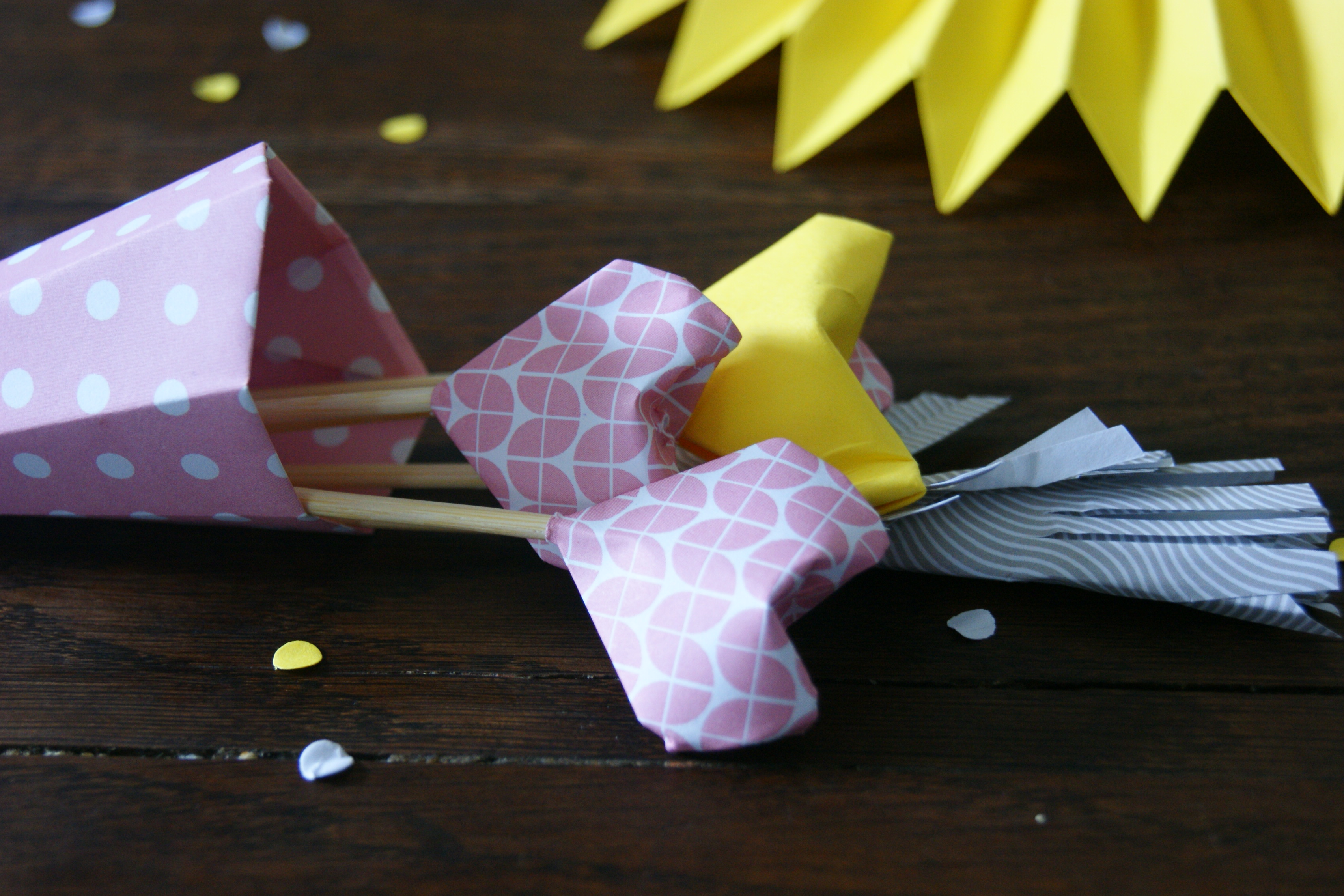 DIY COEURS EN PAPIER